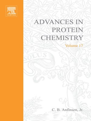 cover image of Advances in Protein Chemistry